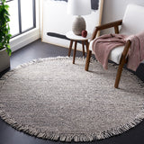 Safavieh Natura 902 Modern Flat Weave Rug Black / Ivory NAT902Z-8