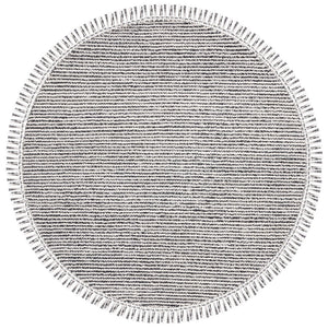 Safavieh Natura 902 Modern Flat Weave Rug Black / Ivory NAT902Z-8