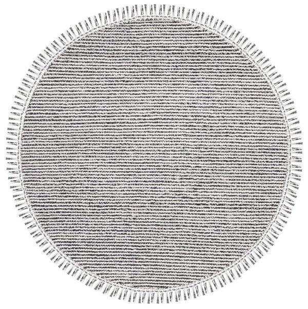 Safavieh Natura 902 Modern Flat Weave Rug Black / Ivory NAT902Z-8