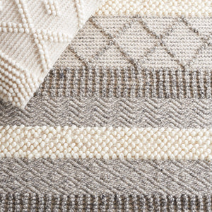 Safavieh Natb127 Hand Woven Cotton and Wool Rug NATB127F-9