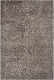 Chandra Rugs Navyan 100% Wool Hand-Tufted Contemporary Rug Ivory/Brown 7'9 x 10'6