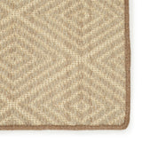 Barclay Butera by Jaipur Living Pacific Natural Trellis Beige/ Light Gray Area Rug (9'X12')