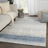 Barclay Butera by Jaipur Living Bayshores Handmade Ombre Blue/ Beige Area Rug (9'X12')