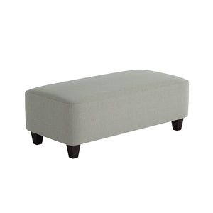 Fusion 100-C Transitional Cocktail Ottoman 100-C Invitation Mist 49" Wide Cocktail Ottoman