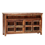 Dovetail Nantucket Distressed Painted Reclaimed Hardwood Sideboard NE183