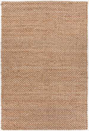 Chandra Rugs Nena 100% Jute Hand-Woven Contemporary Rug Natural 7'9 x 10'6