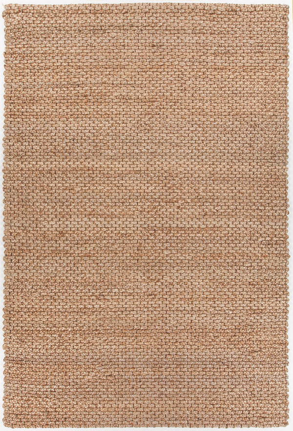 Chandra Rugs Nena 100% Jute Hand-Woven Contemporary Rug Natural 7'9 x 10'6