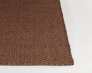 Chandra Rugs Nena 100% Jute Hand-Woven Contemporary Rug Brown 7'9 x 10'6