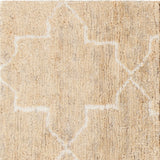 Chandra Rugs Nesco 75% Jute + 25% Wool Hand-Knotted Natural Rug Natural 7'9 x 10'6