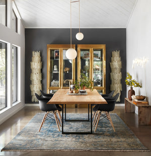 Loloi New Artifact NA-01 65% Wool, 35% Viscose from Bamboo Hand Knotted Transitional Rug NEWANA-01ASBB80A0