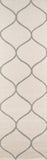 Momeni Newport NP-10 Hand Tufted Contemporary Geometric Indoor Area Rug Ivory 9' x 12' NEWPONP-10IVY90C0