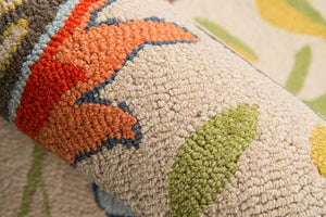 Momeni Newport NP-12 Hand Tufted Casual Floral Indoor Area Rug Multi 9' x 12' NEWPONP-12MTI90C0