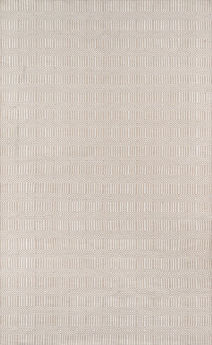 Momeni Erin Gates Newton NWT-1 Hand Woven Contemporary Geometric Indoor/Outdoor Area Rug Beige 9' x 12' NEWTONWT-1BGE90C0