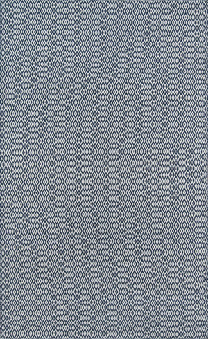 Momeni Erin Gates Newton NWT-3 Hand Woven Contemporary Geometric Indoor/Outdoor Area Rug Navy 9' x 12' NEWTONWT-3NVY90C0