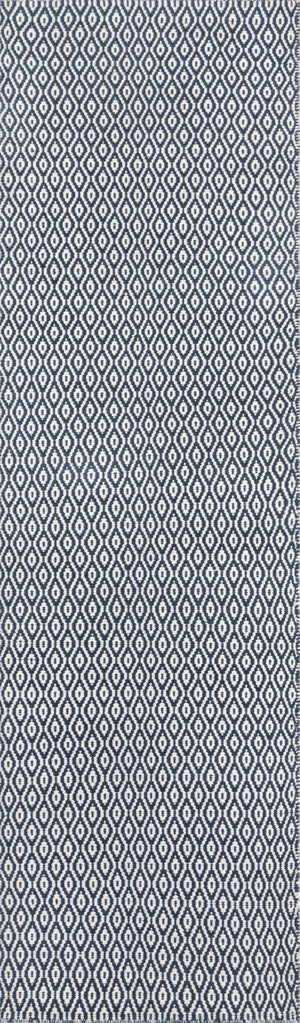 Momeni Erin Gates Newton NWT-3 Hand Woven Contemporary Geometric Indoor/Outdoor Area Rug Navy 9' x 12' NEWTONWT-3NVY90C0