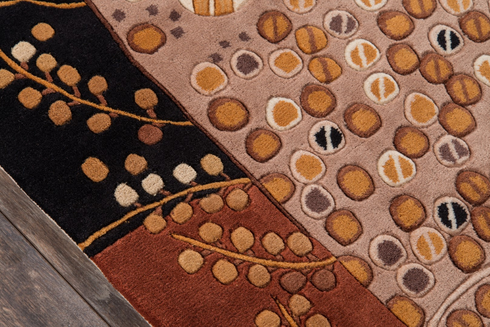 New Wave NW-01 Hand Tufted Abstract Area Rug - Contemporary Art for Yo