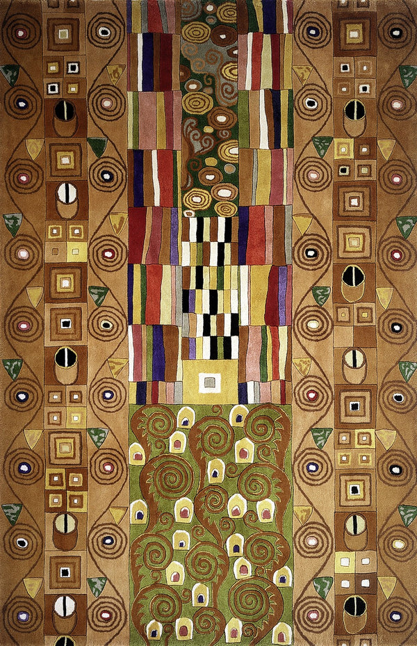 Momeni New Wave NW-02 Hand Tufted Contemporary Abstract Indoor Area Rug Multi 9'6" x 13'6" NEWWANW-02MTI96D6