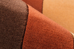 Momeni New Wave NW-22 Hand Tufted Contemporary Geometric Indoor Area Rug Pomegranate 9'6" x 13'6" NEWWANW-22POM96D6