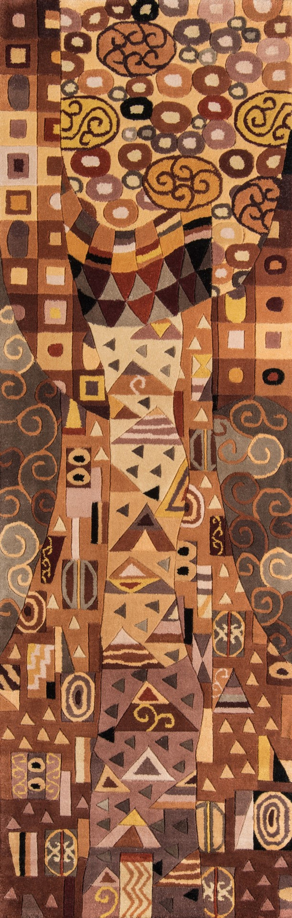 Momeni New Wave NW-25 Hand Tufted Contemporary Abstract Indoor Area Rug Multi 9'6" x 13'6" NEWWANW-25MTI96D6