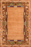 New Wave NW-34 Hand Tufted Contemporary Border Indoor Area Rug