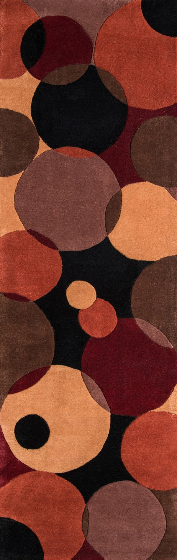 Momeni New Wave NW-37 Hand Tufted Contemporary Geometric Indoor Area Rug Black 9'6" x 13'6" NEWWANW-37BLK96D6