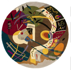 Momeni New Wave NW-61 Hand Tufted Contemporary Abstract Indoor Area Rug Multi 9'6" x 13'6" NEWWANW-61MTI96D6