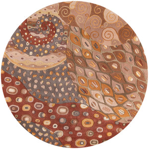 Momeni New Wave NW-71 Hand Tufted Contemporary Abstract Indoor Area Rug Natural 9'6" x 13'6" NEWWANW-71NAT96D6