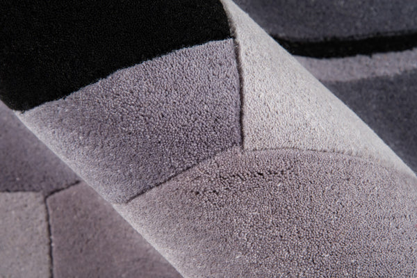 Momeni New Wave NW128 Hand Tufted Contemporary Geometric Indoor Area Rug Gotham 9'6" x 13'6" NEWWANW128GOT96D6