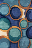 New Wave NW133 Hand Tufted Contemporary Geometric Indoor Area Rug