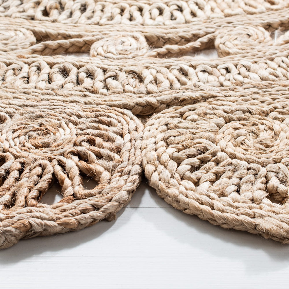 Natural Fiber 160 Contemporary Hand Woven 100% Jute Rug Natural