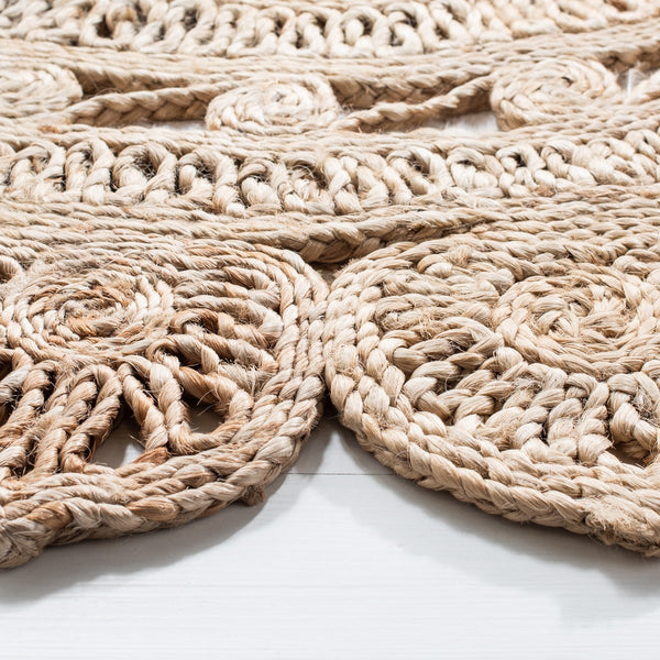 Natural Fiber 160 Contemporary Hand Woven 100% Jute Rug Natural