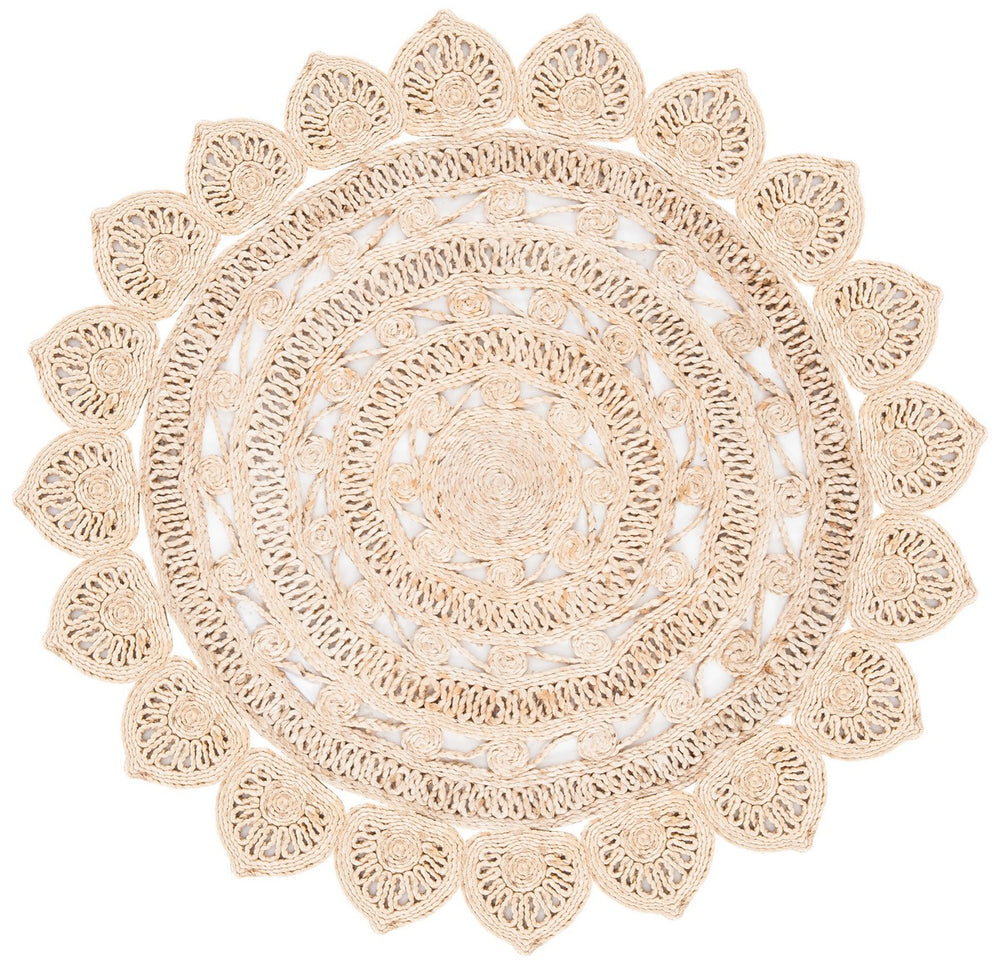 Natural Fiber 160 Contemporary Hand Woven 100% Jute Rug Natural