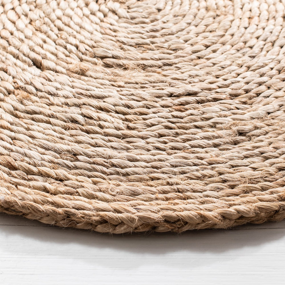Natural Fiber 164 Contemporary Hand Woven 100% Jute Rug Natural