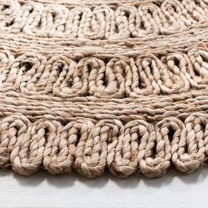 Natural Fiber 165 Contemporary Hand Woven 100% Jute Rug Natural