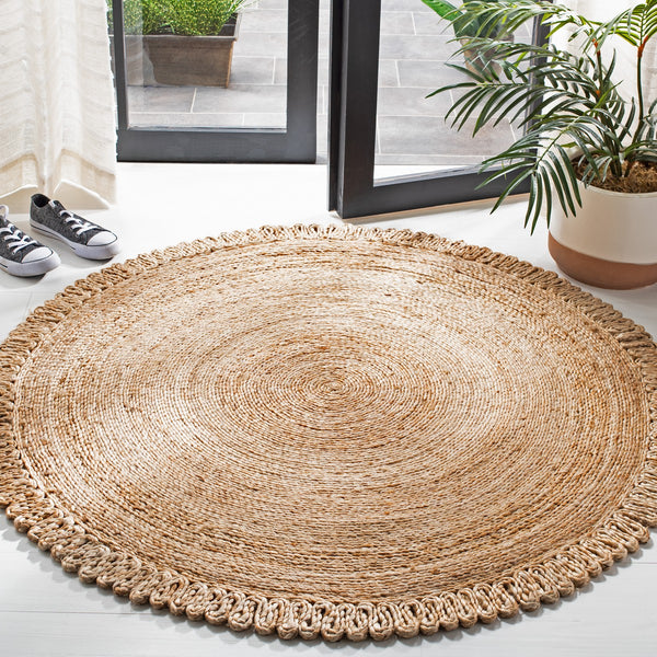 Safavieh Natural Fiber 168 Hand Woven Jute Contemporary Rug NF168A-12R