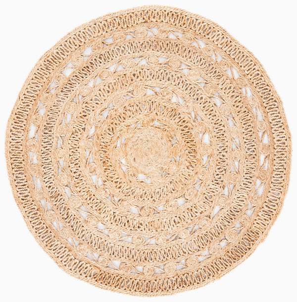 Natural Fiber 169 Contemporary Hand Woven 100% Jute Rug Natural