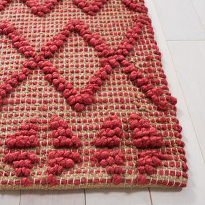 Safavieh Natural Fiber 219 Flat Weave 80% Jute/20% Cotton Rug NF219Q-8