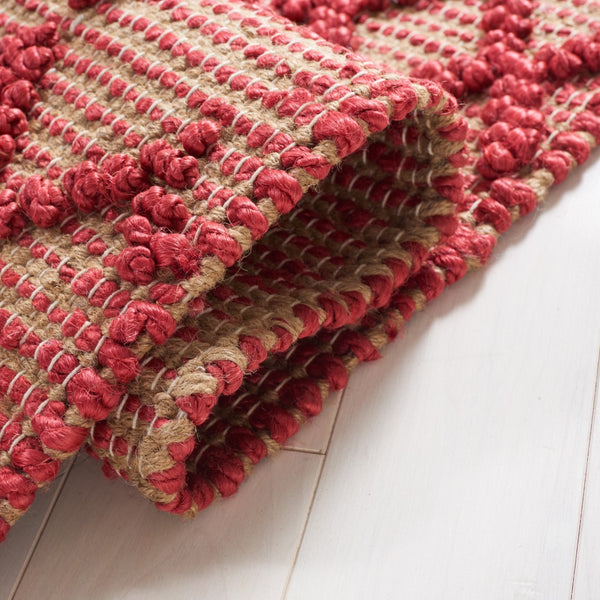 Safavieh Natural Fiber 219 Flat Weave 80% Jute/20% Cotton Rug NF219Q-8