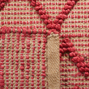 Safavieh Natural Fiber 219 Flat Weave 80% Jute/20% Cotton Rug NF219Q-8