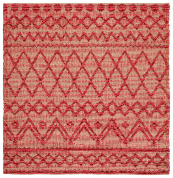 Safavieh Natural Fiber 219 Flat Weave 80% Jute/20% Cotton Rug NF219Q-8