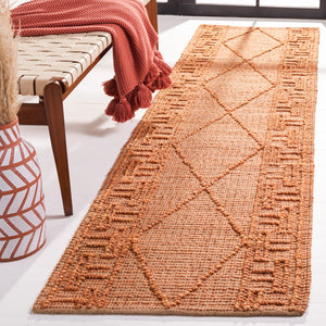 Safavieh Natural Fiber 220 Flat Weave 80% Jute/20% Cotton Rug NF220P-8