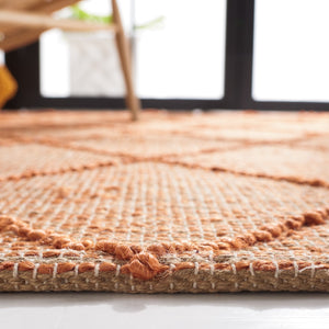 Safavieh Natural Fiber 220 Flat Weave 80% Jute/20% Cotton Rug NF220P-8