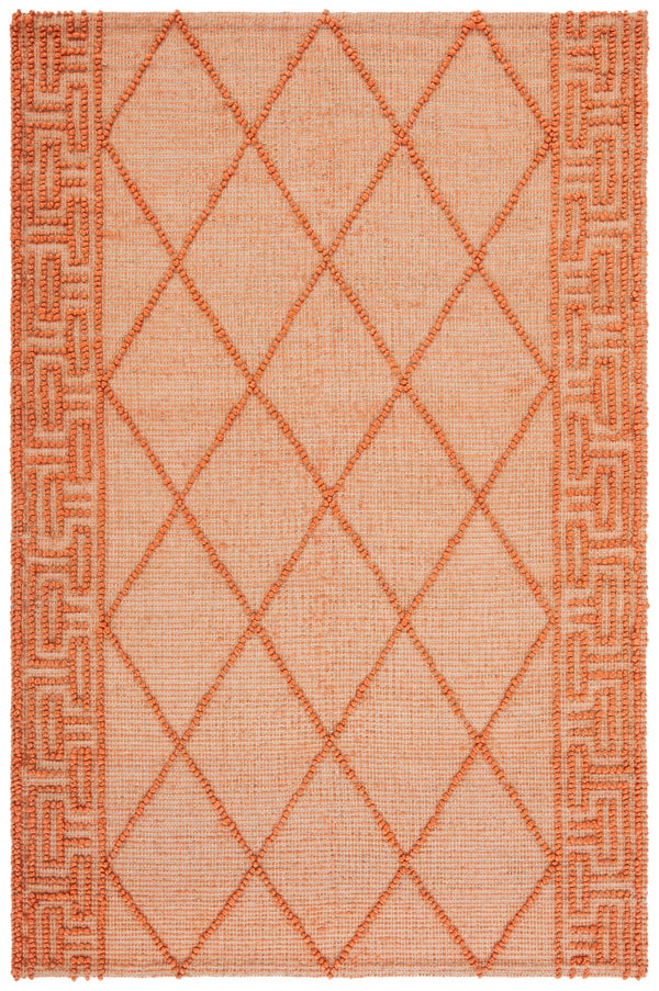 Safavieh Natural Fiber 220 Flat Weave 80% Jute/20% Cotton Rug NF220P-8