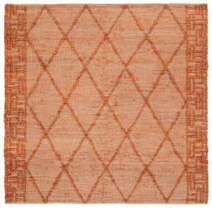 Safavieh Natural Fiber 220 Flat Weave 80% Jute/20% Cotton Rug NF220P-8
