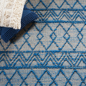 Safavieh Natural Fiber 221 Flat Weave 80% Jute/20% Cotton Rug NF221M-8