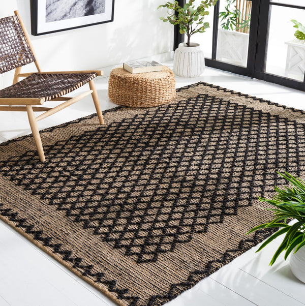 Safavieh Natural Fiber 222 Flat Weave 80% Jute/20% Cotton Rug NF222Z-8
