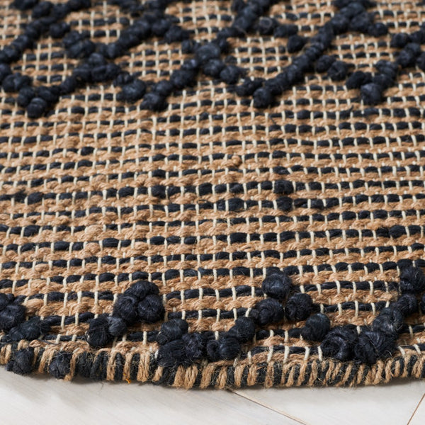 Safavieh Natural Fiber 222 Flat Weave 80% Jute/20% Cotton Rug NF222Z-8