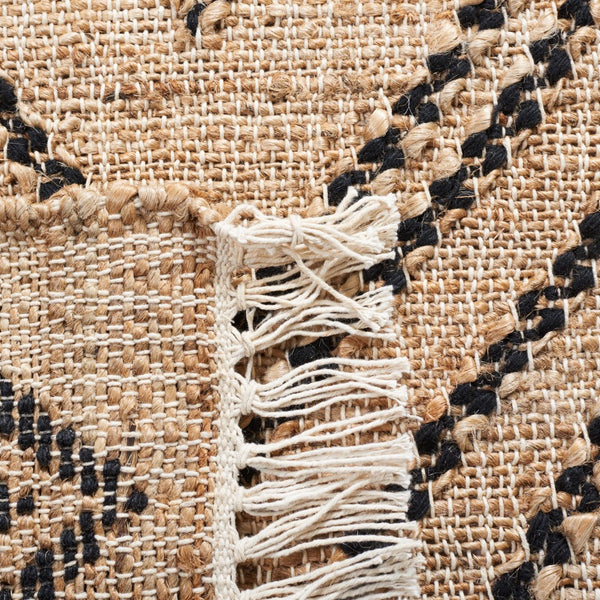 Safavieh Natural Fiber 223 Flat Weave 40% Jute/40% Wool/20% Cotton Rug NF223Z-8