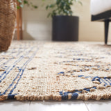 Safavieh Natural Fiber 224 Flat Weave 40% Jute/40% Wool/20% Cotton Rug NF224Z-8