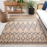 Safavieh Natural Fiber 224 Flat Weave 40% Jute/40% Wool/20% Cotton Rug NF224Z-8